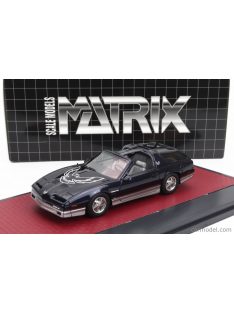   Matrix Scale Models - PONTIAC FIREBIRD TRANS AM TYPE K KAMMBACK CONCEPT PROTOTYPE 1985 BLUE SILVER