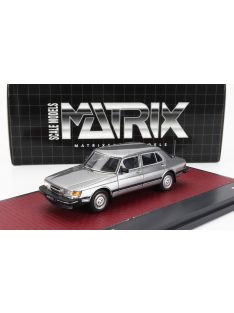 Matrix Scale Models - SAAB 900 CD TURBO 1986 GREY MET