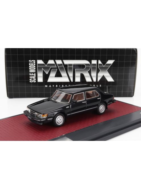 Matrix Scale Models - SAAB 900 CD TURBO 1986 BLACK