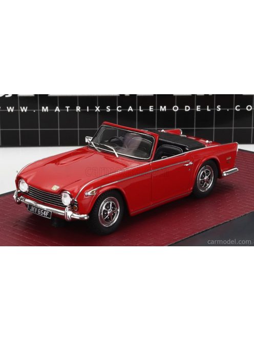 Matrix Scale Models - Triumph Tr5 Cabriolet Open 1967 Red