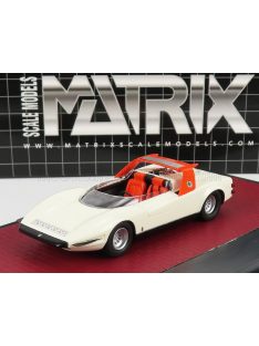   Matrix Scale Models - ALFA ROMEO P33 ROADSTER PININFARINA 1968 WHITE