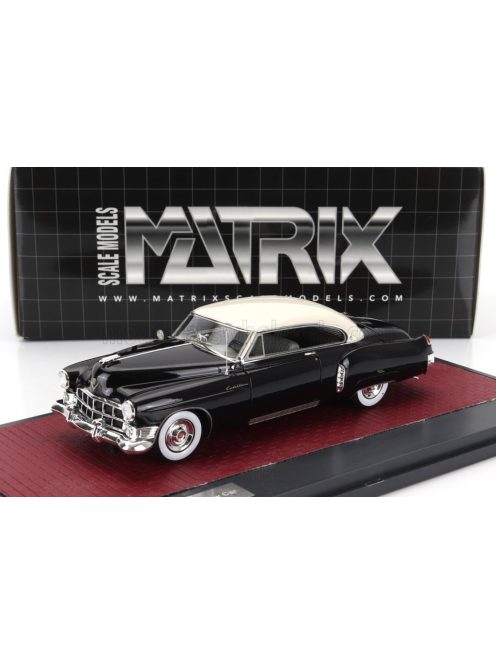 Matrix Scale Models - CADILLAC  COUPE DE VILLE 1949 WHITE BLACK