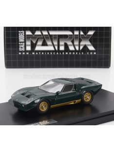   Matrix Scale Models - LAMBORGHINI MIURA P400S MILLECHIODI 1969 GREEN