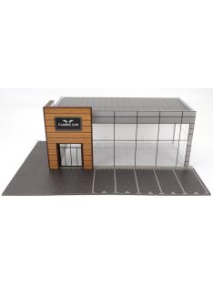   Matrix Scale Models - ACCESSORIES DIORAMA - SHOWROOM WITH PARKING FOR SEVERAL MODELS VARIOUS