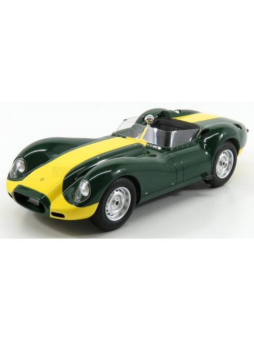 Matrix Scale Models - JAGUAR LISTER 1958 GREEN YELLOW