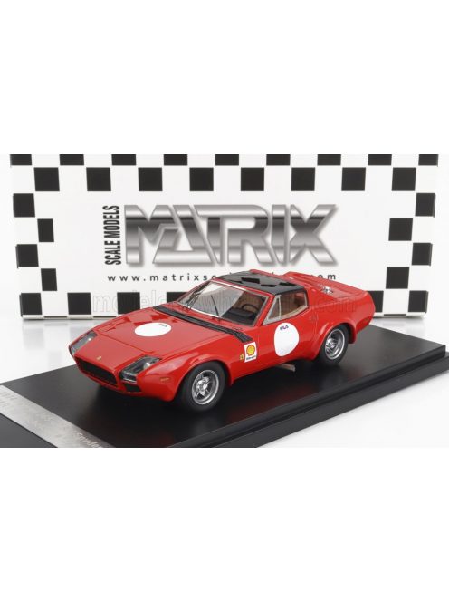 Matrix Scale Models - FERRARI 365 GTB/4 NART N 0 MICHELOTTI 1974 RED