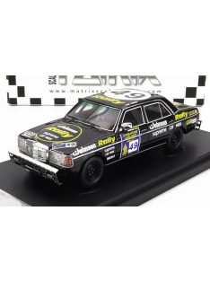   Matrix Scale Models - MERCEDES BENZ E-CLASS 280E N 49 2nd RALLY LONDON - SIDNEY MARATHON 1977 T.FOWKES - P.O'GORMAN BLACK