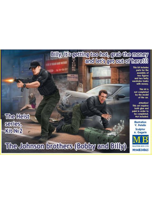 Master Box Ltd. - The Heist series,Kit#2. The Johnson brothers (Bobby and Billy)