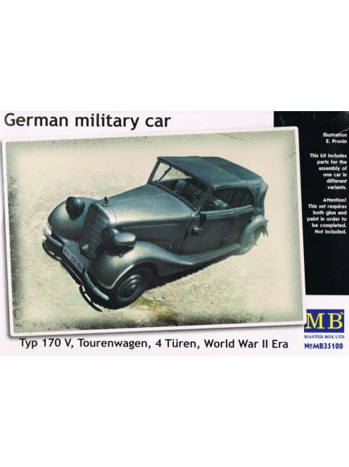 Master Box - Car Typ 170V Tourenwagen 1937-1940