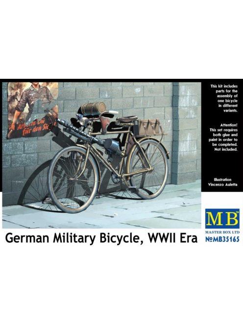 Master Box - German Military Bicycle,WW II Era