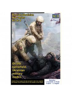   Master Box - On the battlefield. Ukrainian military medics Russian-Ukrainian War series, kit ? 8