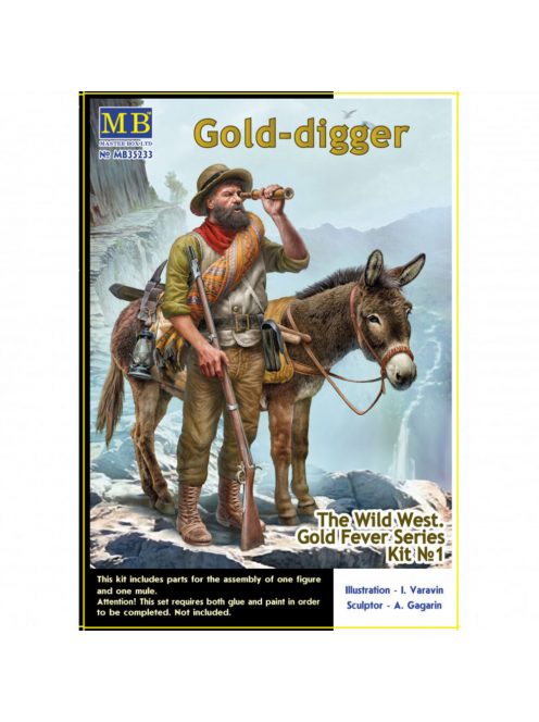 Master Box - Gold-digger. The Wild West. Gold Fever Series. Kit ? 1.