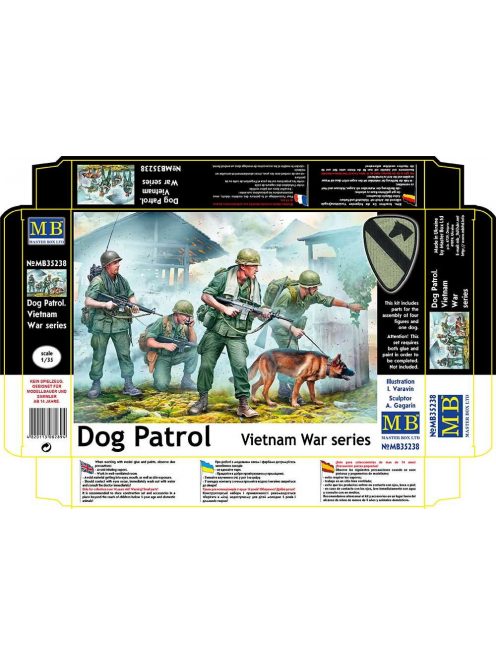 Master Box - Dog Patrol. Vietnam War series