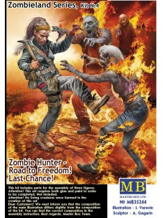   Master Box - Zombie Hunter - Road to Freedom! Last Chance! Zombieland Series, Kit No. 4