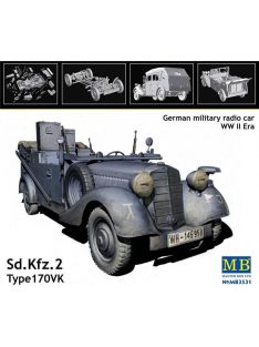   Master Box - Sd.Kfz. 2 Type 170 VK,German military radio car, WW II era