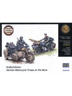   Master Box - Kradschutzen: German Motorcycle Troop on the Move