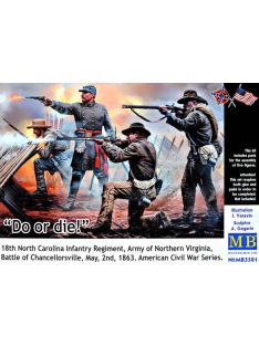   Master Box Ltd. - Do or die!18th Infantry Regiment of North Carolina.U.S. Civil War Series