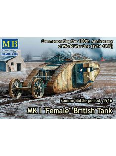   Master Box - "MK I Female" British Tank, Somme Battle period, 1916