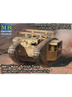   Master Box - "MK I Male" British Tank,Special Modification for the Gaza Strip