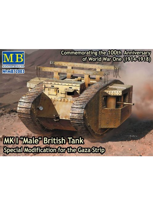 Master Box - "MK I Male" British Tank,Special Modification for the Gaza Strip