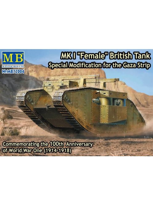 Master Box - "MK I Female" British Tank, Special Modification for the Gaza Strip