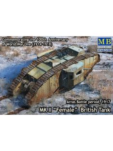   Master Box - "MK II Female" British Tank,Arras Battle period, 1917