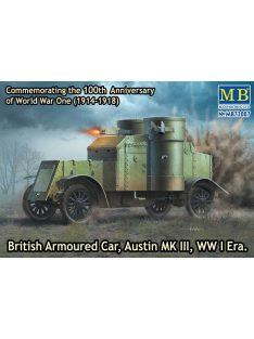 Master Box - British Armoured Car, Austin, MK III, WW I Era