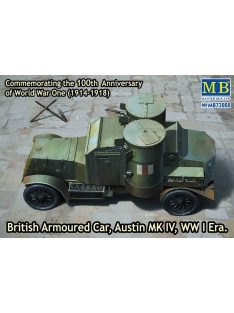 Master Box - British Armoured Car, Austin, MK IV, WW I Era