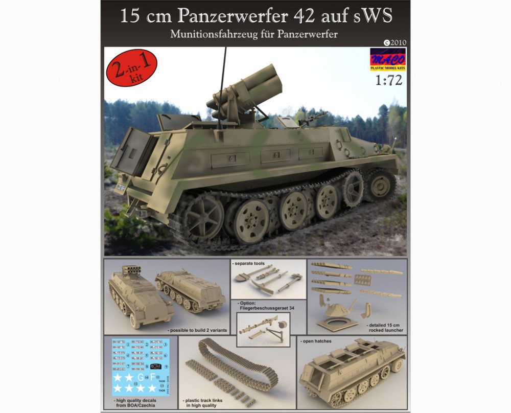 MACO - sWS with 15 cm Panzerwerfer 42 - Hobby Chest