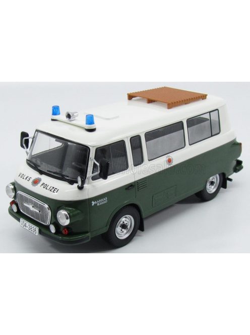 MCG - BARKAS B1000 MINIBUS WOLKS POLIZEI 1965 WHITE GREEN