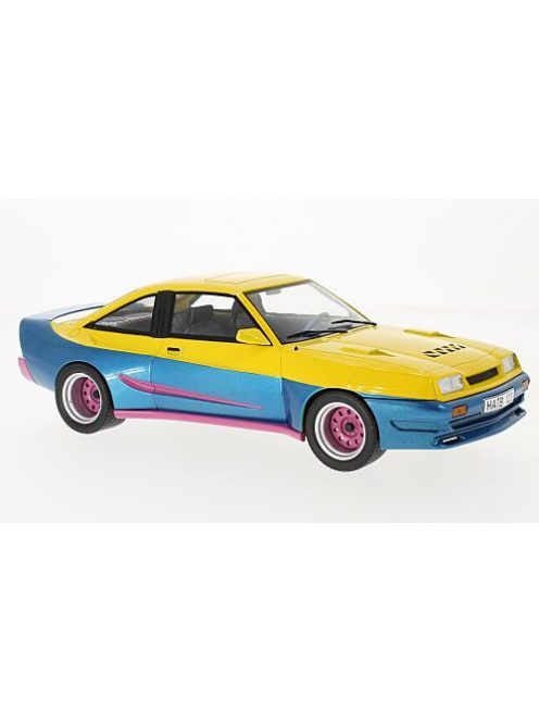 MCG - Opel Manta B Mattig, gelb/blau, 1991, 1:18