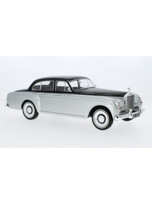 MCG - Rolls Royce Silver Cloud III Flying Spur H.J.Mulliner, silber/schwarz, 1965, 1:18