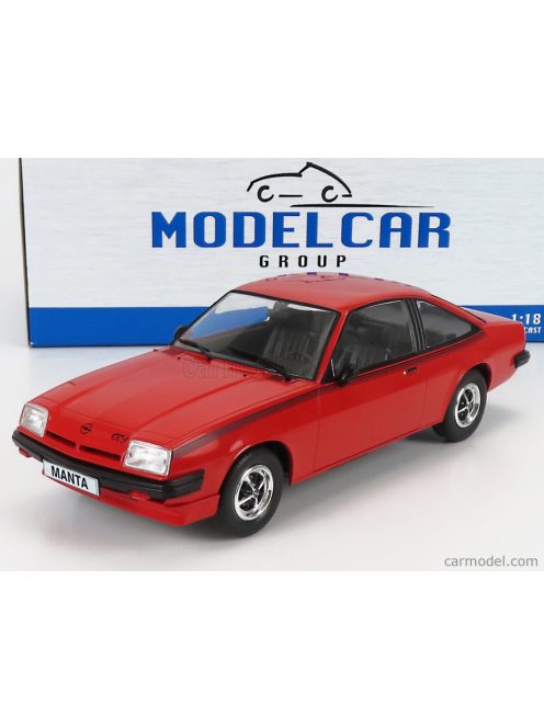 Mcg - Opel Manta B Gt/J 1980 Red Black