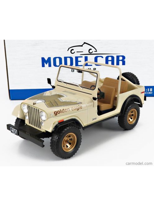 Mcg - Jeep Cj-7 Golden Eagle Open 1980 Cream