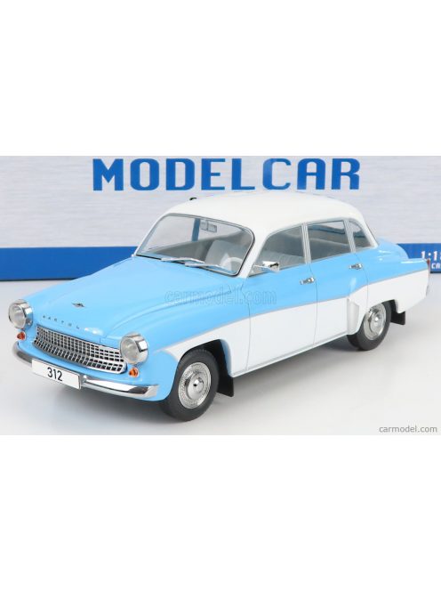 Mcg - Wartburg 312 1965 Light Blue White