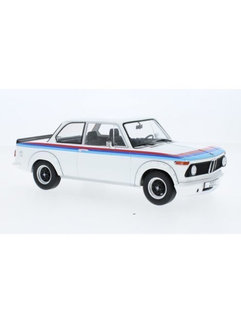 MCG - BMW 2002 turbo, weiss/Dekor, 1973, 1:18