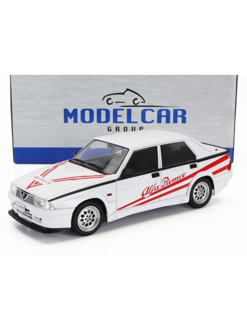 MCG - ALFA ROMEO 75 TURBO EVOLUZIONE 1987 WHITE RED