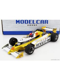   Mcg - Renault F1 Rs10 Team Renault Elf N 15 Winner France Gp 1979 J.P.Jabouille Yellow White