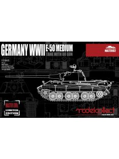 Modelcollect - Germany WWII E-50 Medium Tank with 88Gun