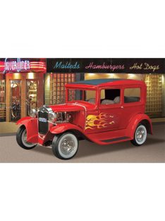 Flamin Flathead Hot Rod