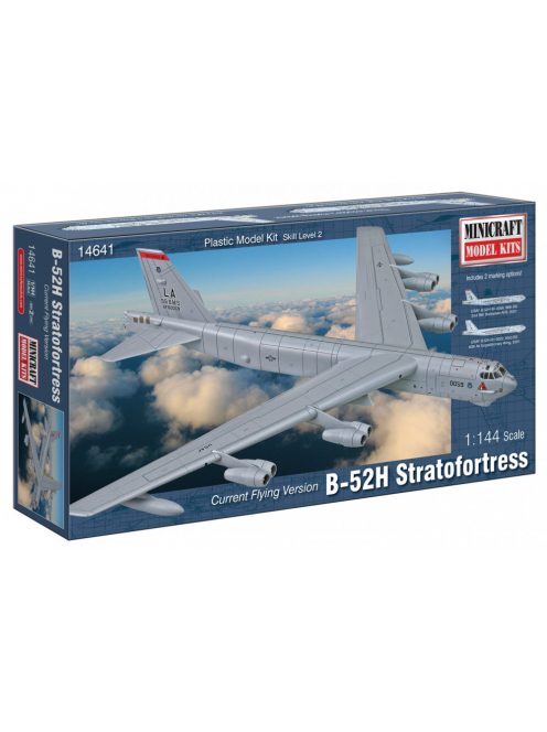 Minicraft - 1/144 B-52 H USAF (Current Flying Version) with 2 marking options