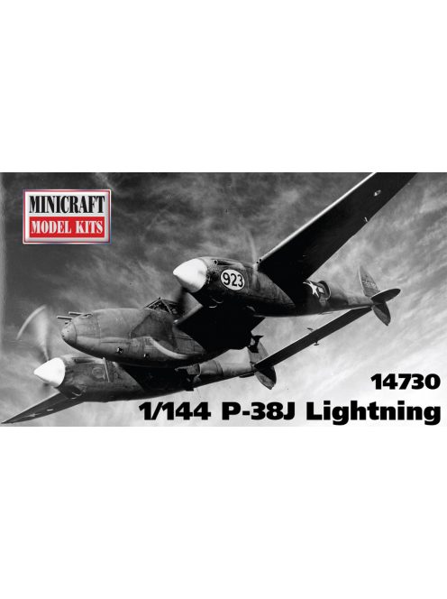 Minicraft - 1/144 P-38J Lightening with 2 marking options USAAF 8th AF