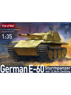   Modelcollect - Fist of war, WWII German E-60 heavy tank with twin