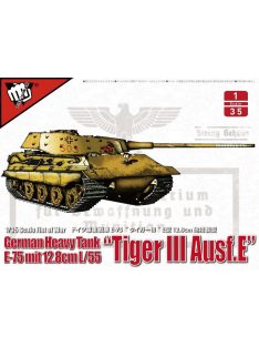   Modelcollect - German heavy tank WWII E-75 mit 12.8cm L/55 tiger III Ausf.E