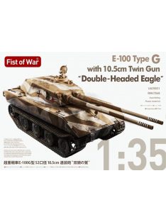   Modelcollect - E100 Type G, with 105mm twin Gun, Double-head Eagle