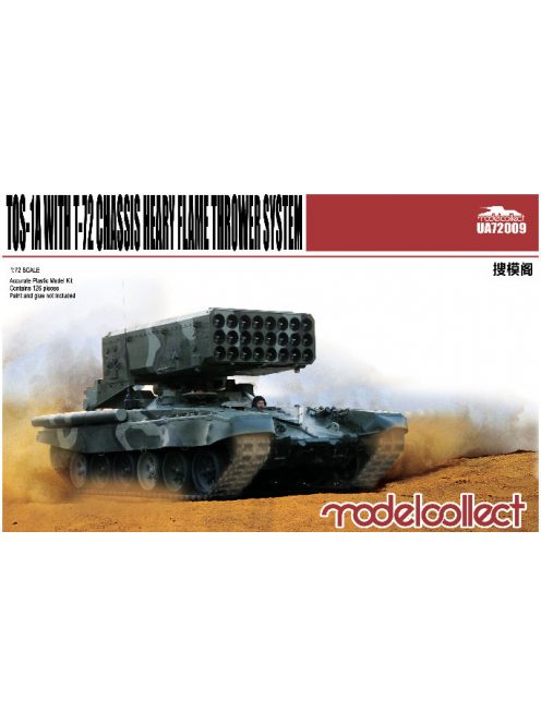 Modelcollect - TOS-1A Heavy Flame Thrower System W/T-72 Chassis