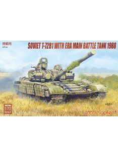 Modelcollect - Soviet T-72B1 with ERA main battle tank 1988