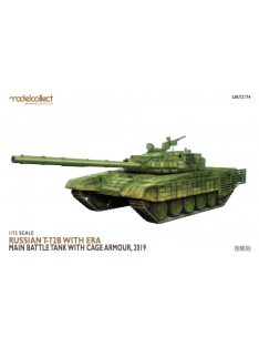   Modelcollect - Russian T-72B with ERA Main Battle Tank with cage armour, 2019