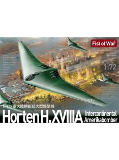   Modelcollect - German WWII horten 18A super long-range strategic bomber primer ver