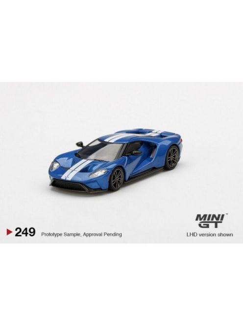 Minigt - 1:64 Ford Gt, Liquid Blue